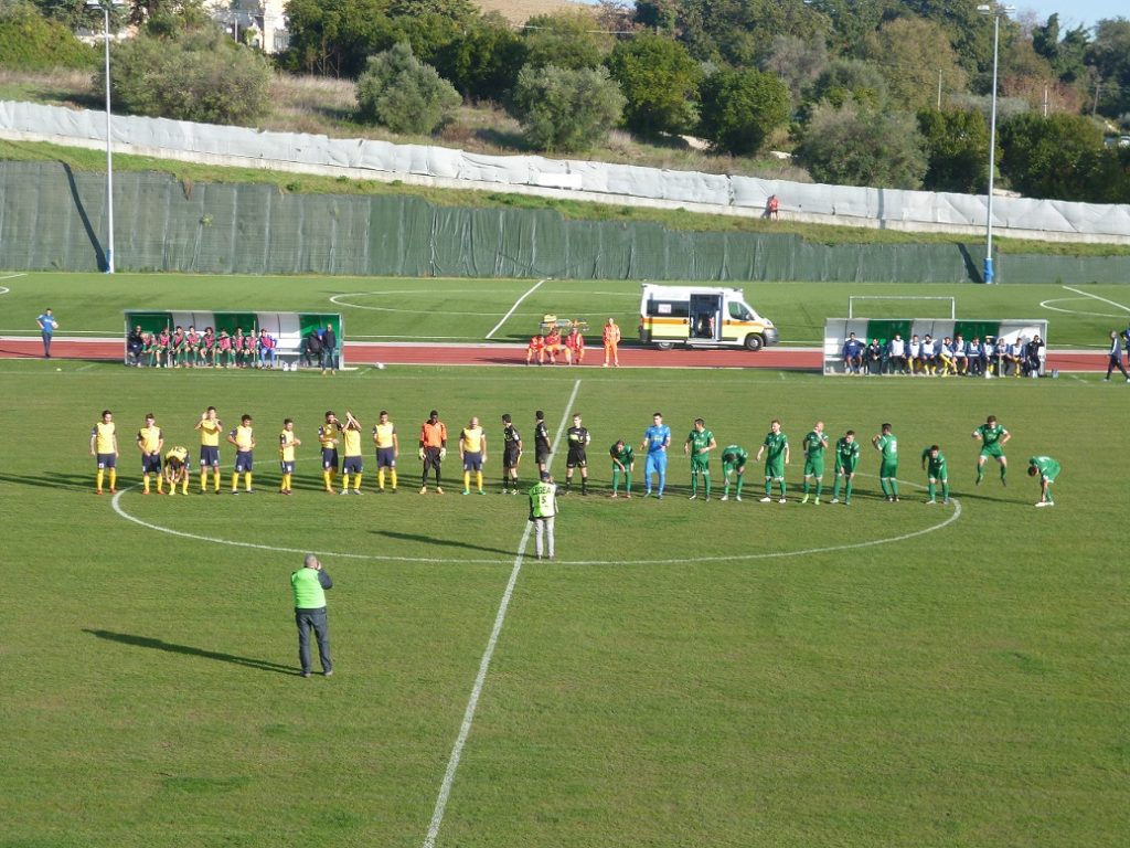 Le formazioni in campo