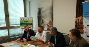 La conferenza stampa di presentazione dei nuovi servizi di Anconambiente