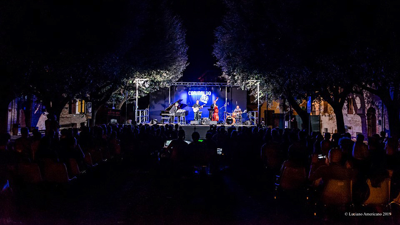 Uno degli eventi di Corinaldo Jazz, edizione 2019. Foto di Luciano Americano