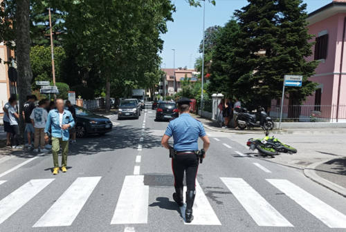 Altro incidente in via Capanna all’incrocio con via Di Vittorio