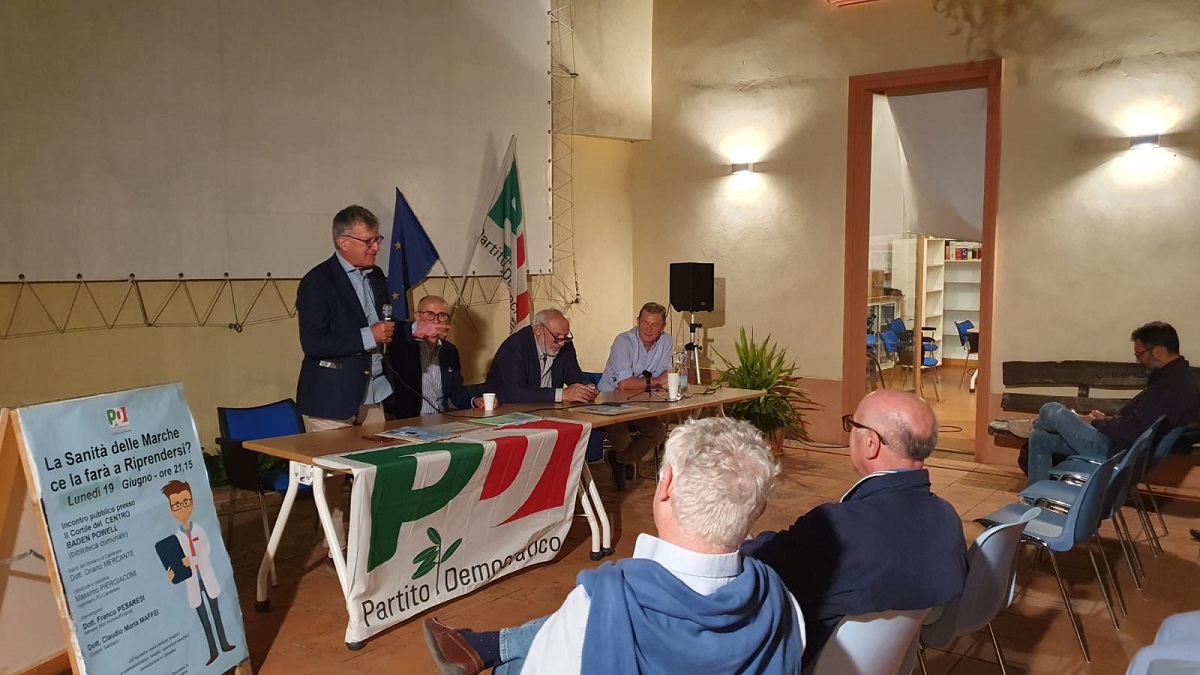 Il convegno sulla sanità organizzato dal Pd di Camerano