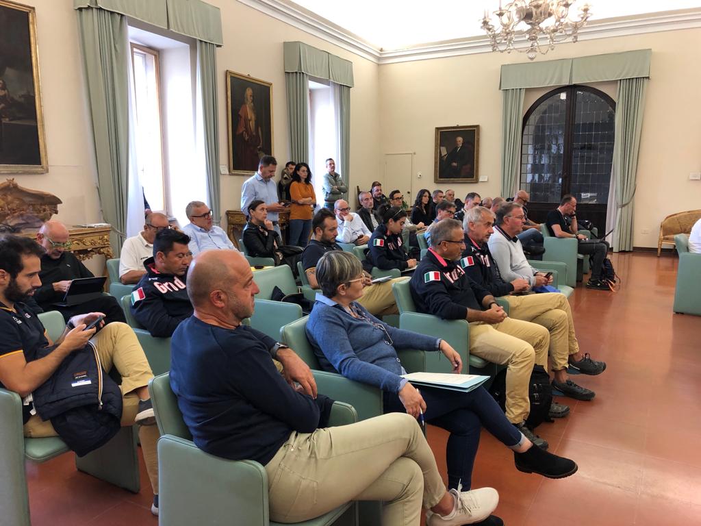 Giro d’Italia a Fano. Questa mattina prima riunione tecnica