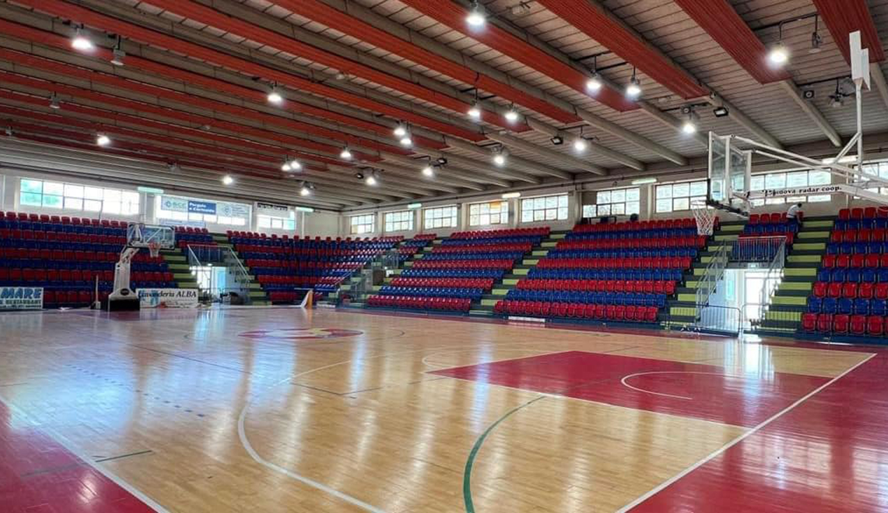 Il palazzetto dello sport di via Capanna a Senigallia dopo la riqualificazione