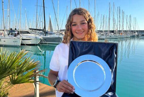 Ancona, Medea Falcioni conquista il premio Velista dell’Anno youth