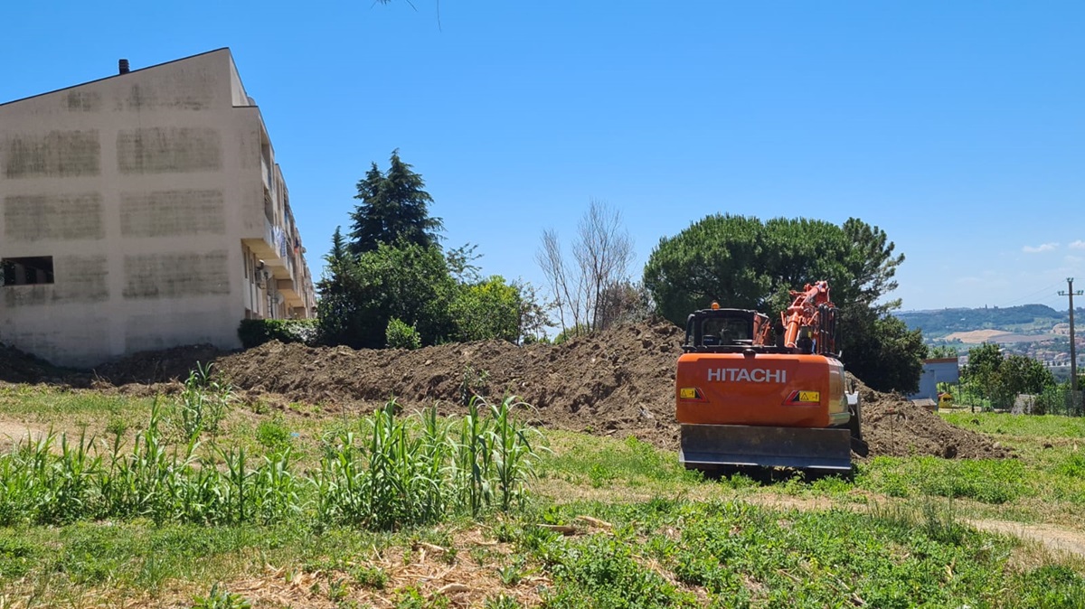 I lavori per la bretella a Camerano