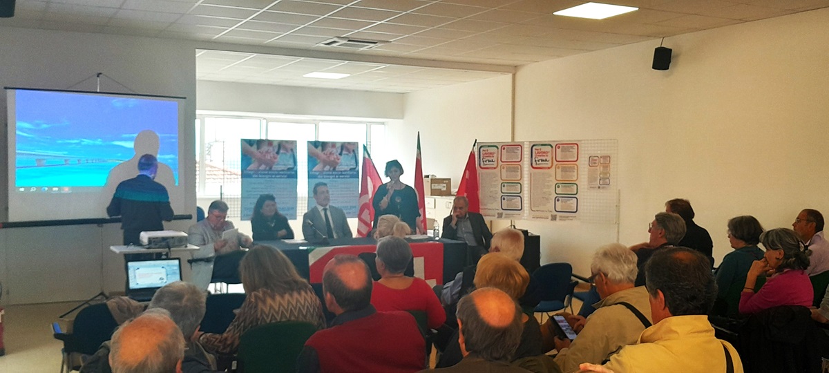 Il convegno Cgil a Castelfidardo