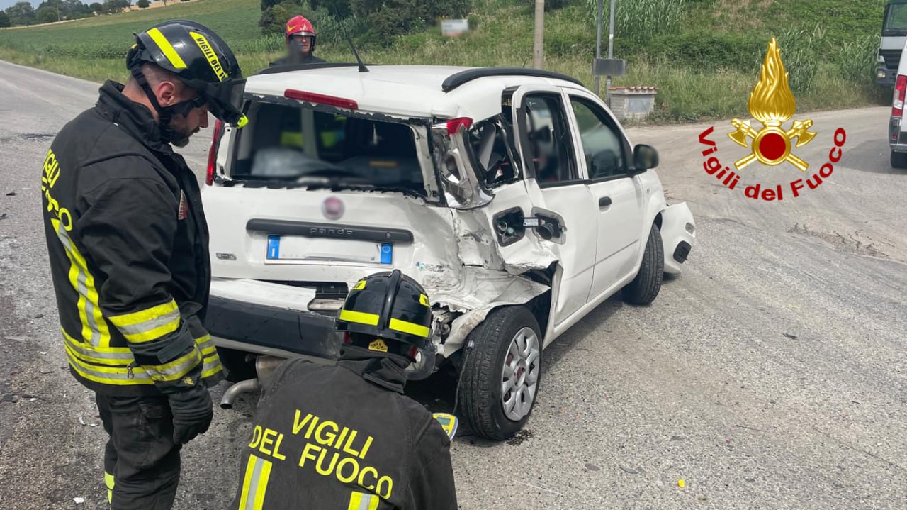 L'incidente in zona Aspio