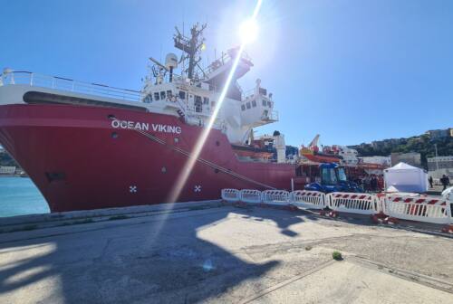 Ocean Viking verso Ancona, a bordo 196 naufraghi