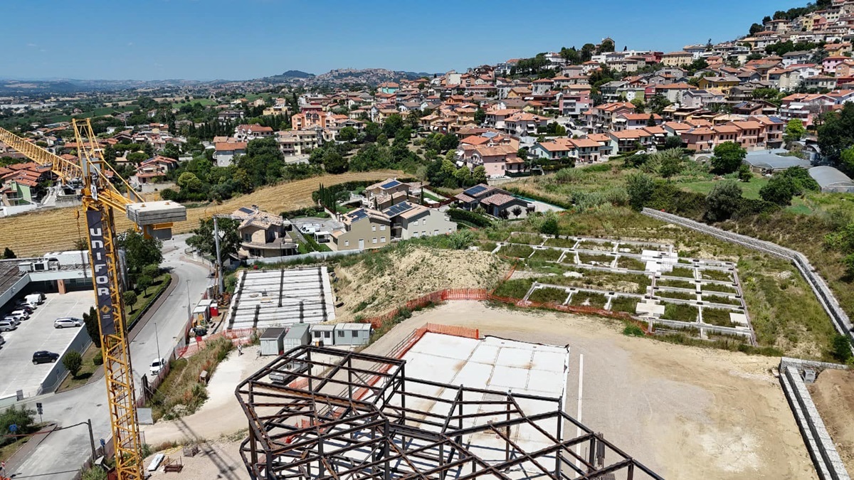 Le future scuole medie a Castelfidardo