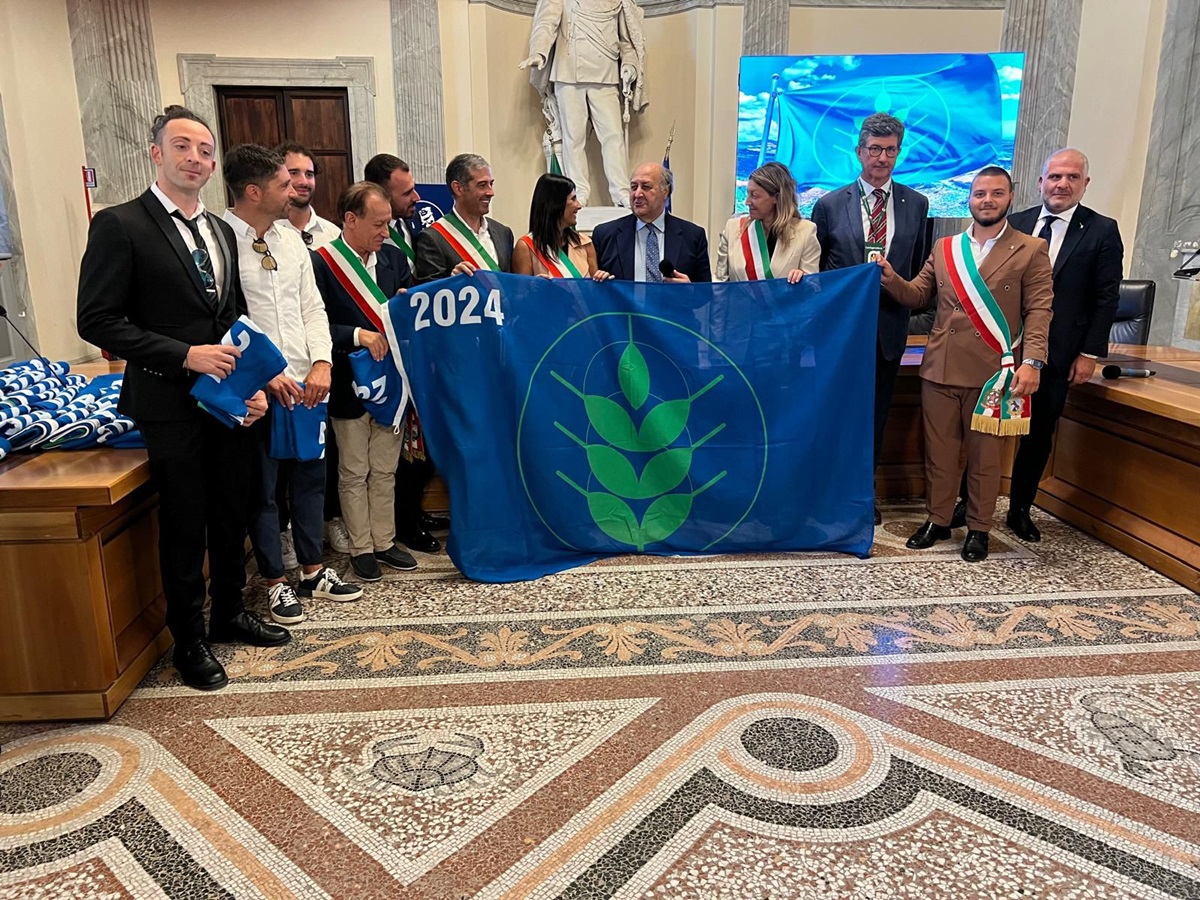 La premiazione delle "Spighe verdi" a Roma