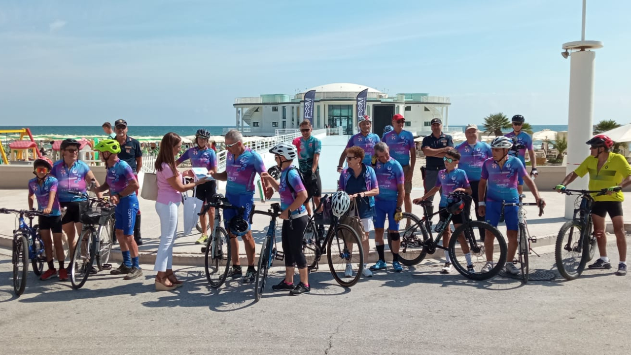 A Senigallia una tappa della seconda edizione di "Pedalando - Movimento di Resistenza al Parkinson"