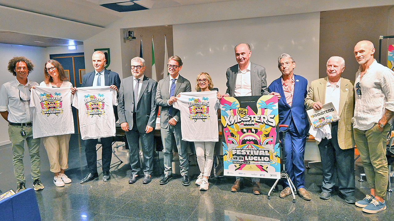 Presentata in Regione la 13esima edizione di XMasters, l'evento che porta lo sport sulla spiaggia di velluto di Senigallia