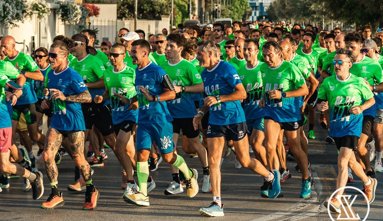 I partecipanti all'albarun di XMasters 2024 a Senigallia