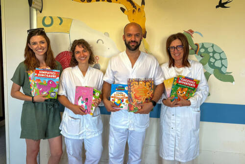 Il Parco Zoo Falconara regala album da colorare alla Pediatria di Senigallia