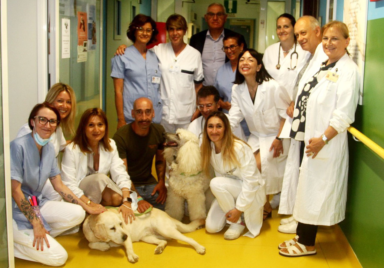 pet therapy ospedale di Senigallia