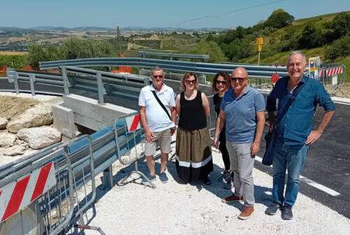 Post alluvione, riapre il ponte del Farneto a Serra de’ Conti