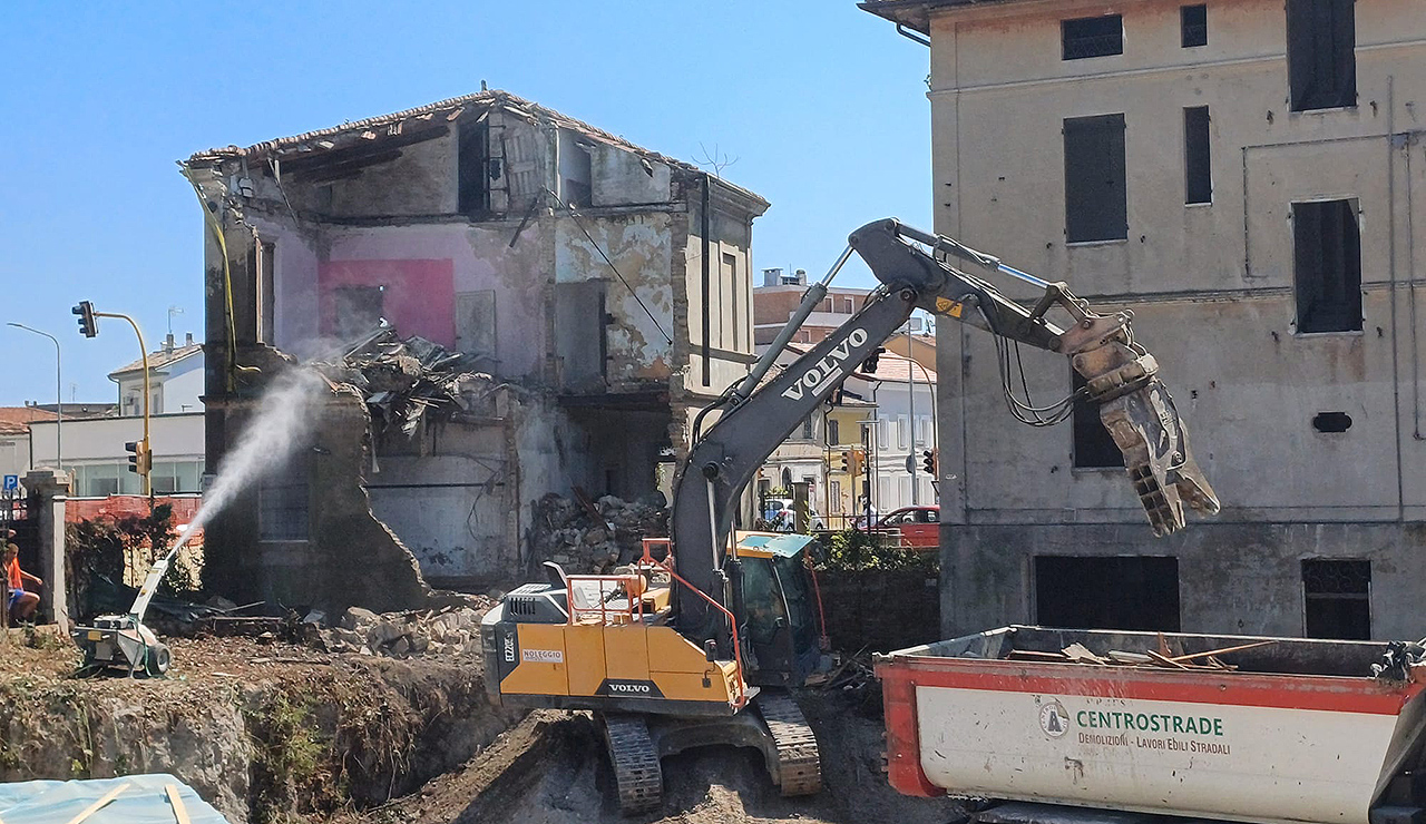 Iniziati a Senigallia i lavori per la riqualificazione dell'area della Penna