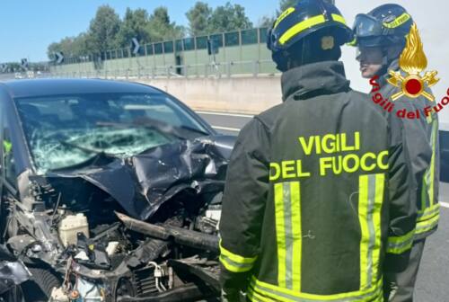 Camerano, incidente in autostrada A14: interviene l’eliambulanza