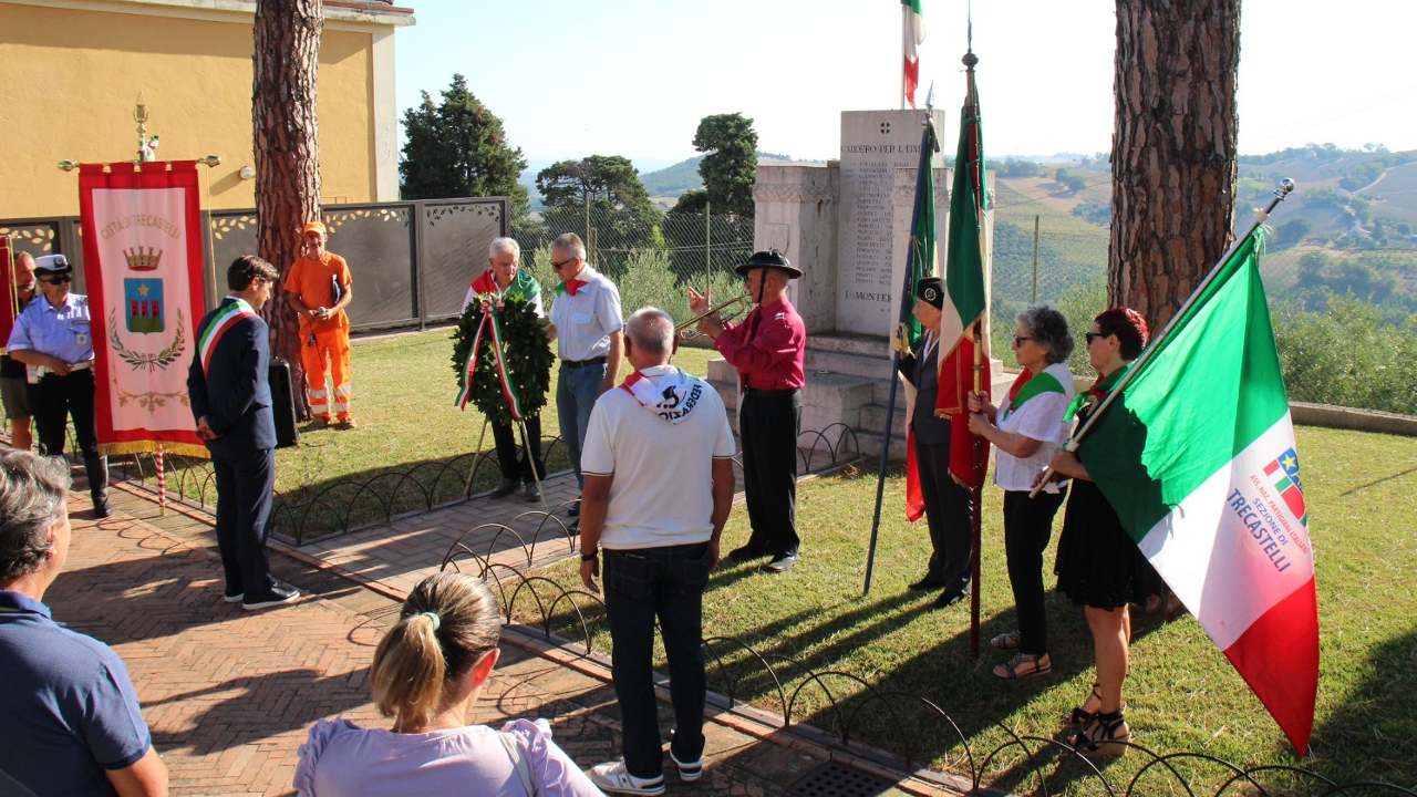 Celebrato a Monterado di Trecastelli l'80° anniversario della Liberazione