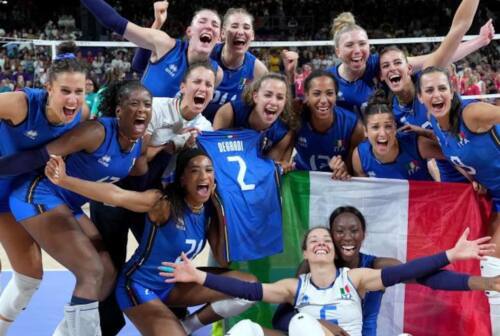 Olimpiadi, la Nazionale di pallavolo femminile conquista la medaglia d’oro