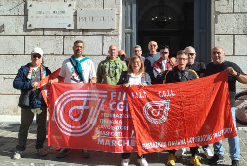 Filt Cgil, sciopero e presidio dei lavoratori antincendio Fincantieri di Ancona