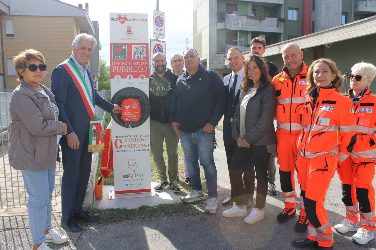 Defibrillatore a Sforzacosta