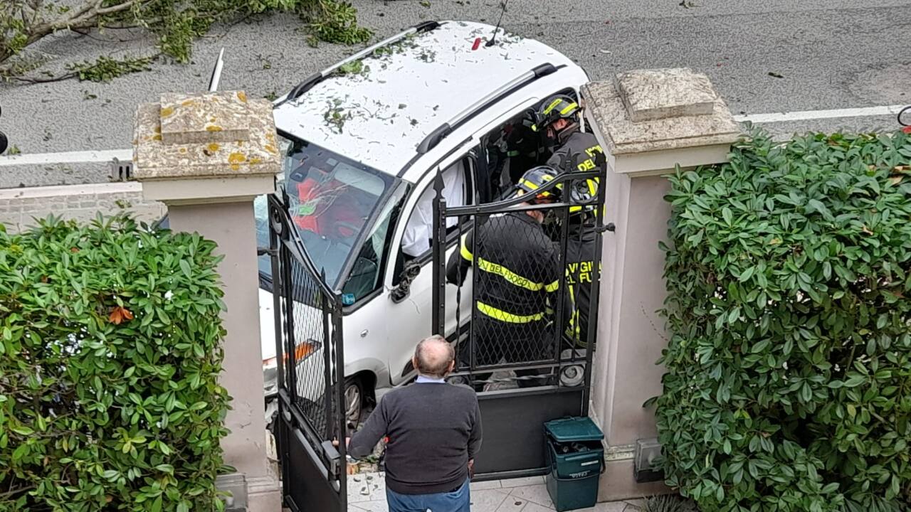 L'incidente in corso Matteotti a Senigallia: i soccorsi