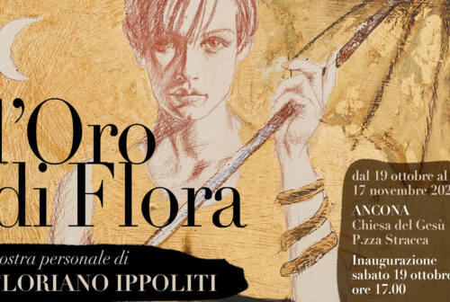 Ancona, Floriano Ippoliti in mostra con “L’Oro di Flora”