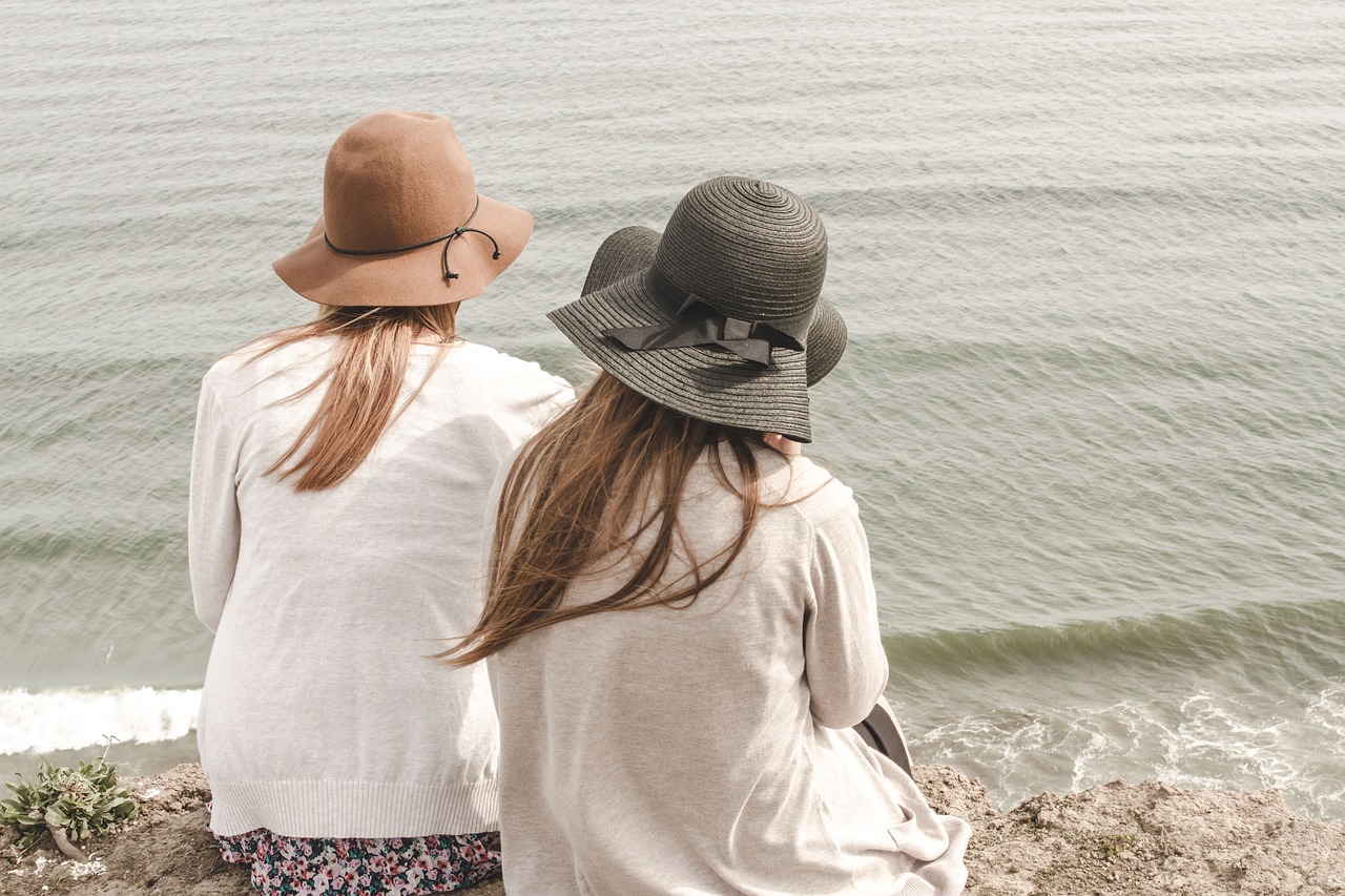 amiche al mare