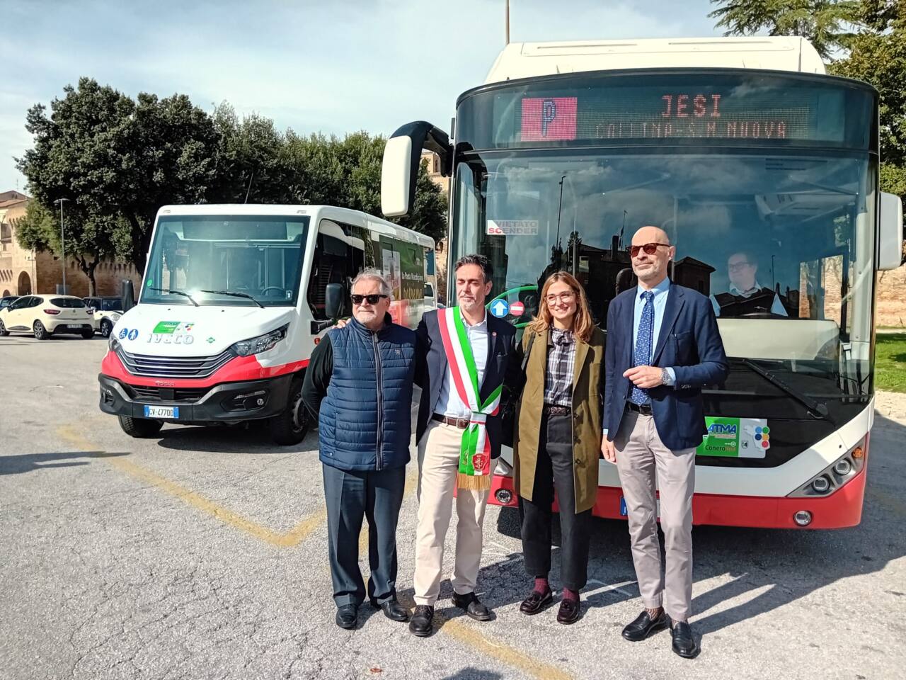 Conerobus, i nuovi mezzi destinati a Jesi