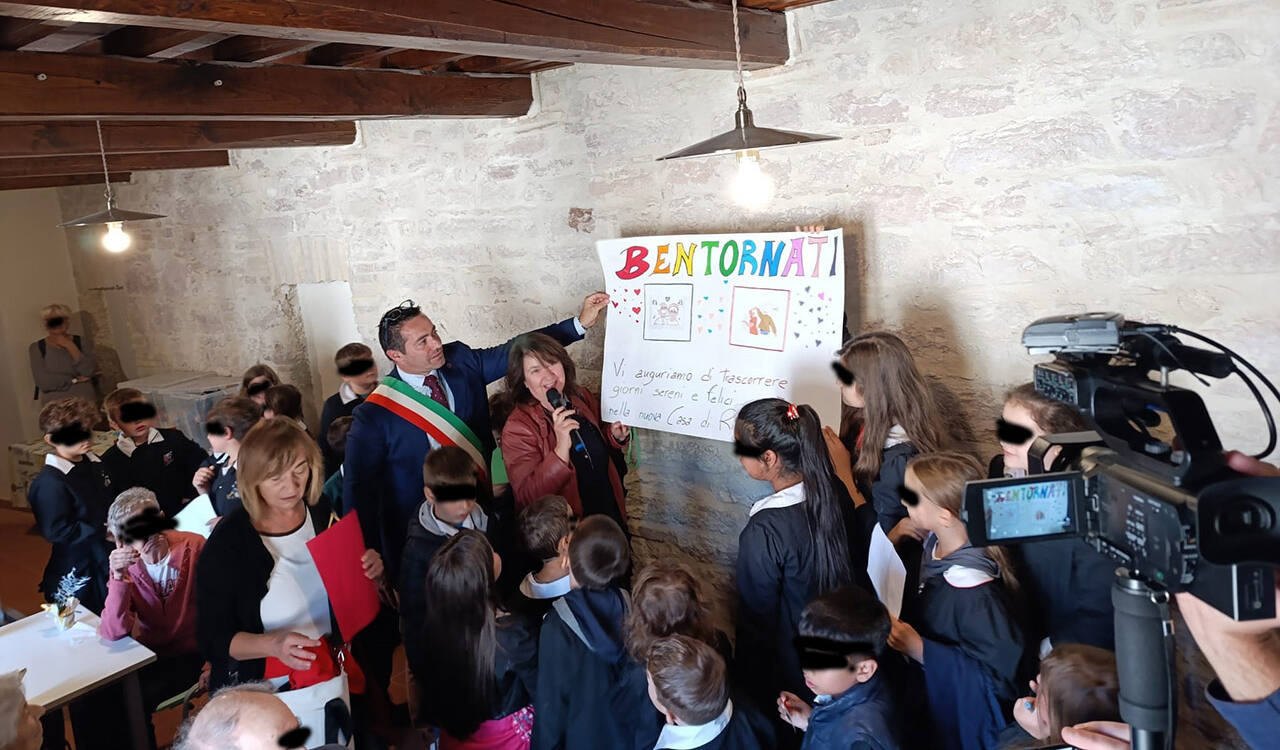 Riaperta la casa di riposo di Pieve Torina (Foto: Comune di Pieve Torina)