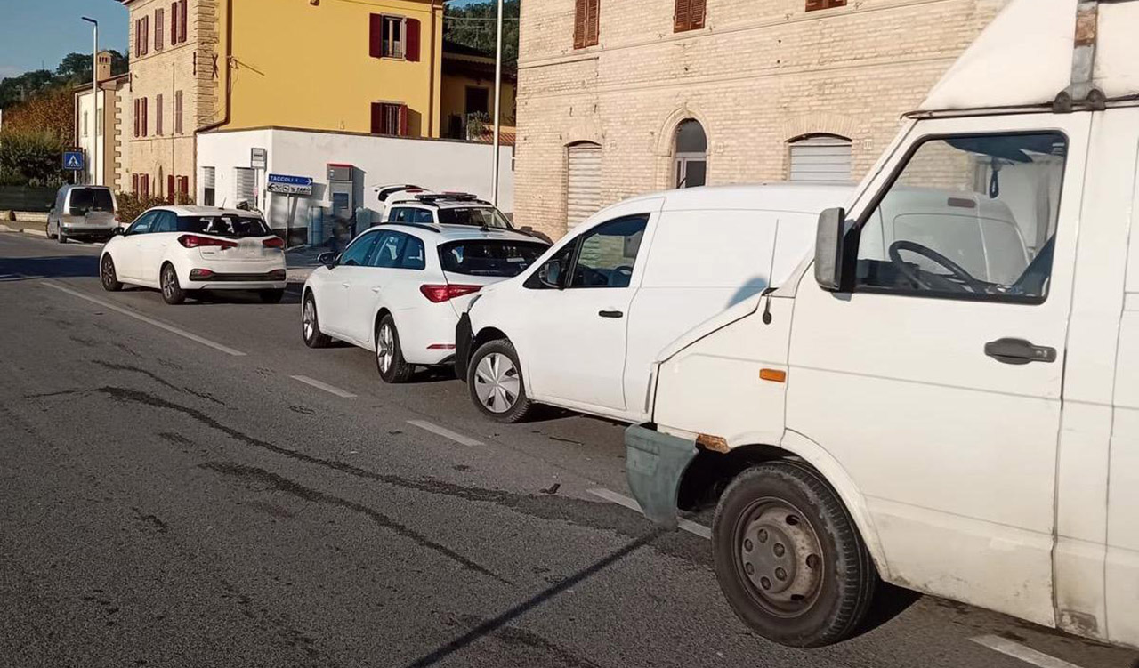 San Severino, incidente stradale (Foto: Comune di San Severino)