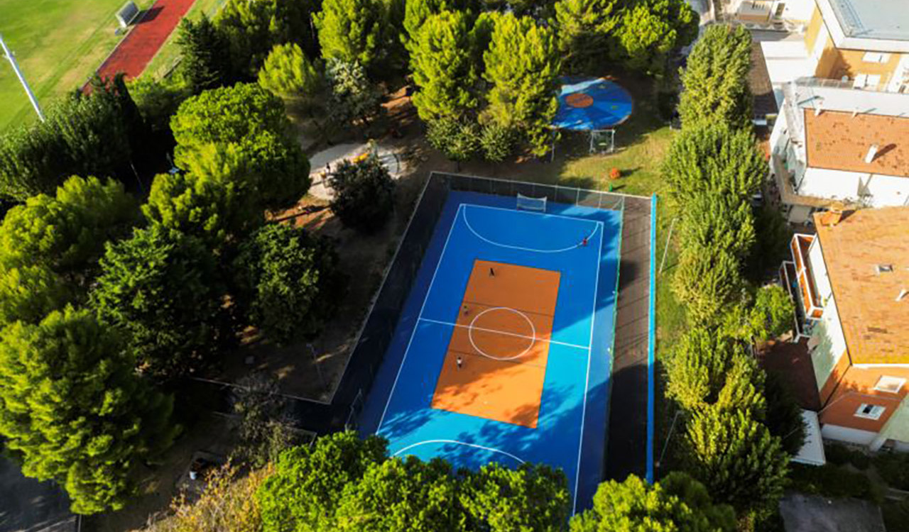 Il parco Carletti a Falconara (Foto: Comune di Falconara)