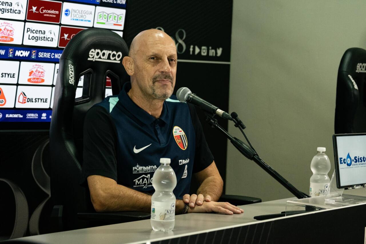 Domenico Di Carlo, allenatore dell'Ascoli (foto Ascoli Calcio)