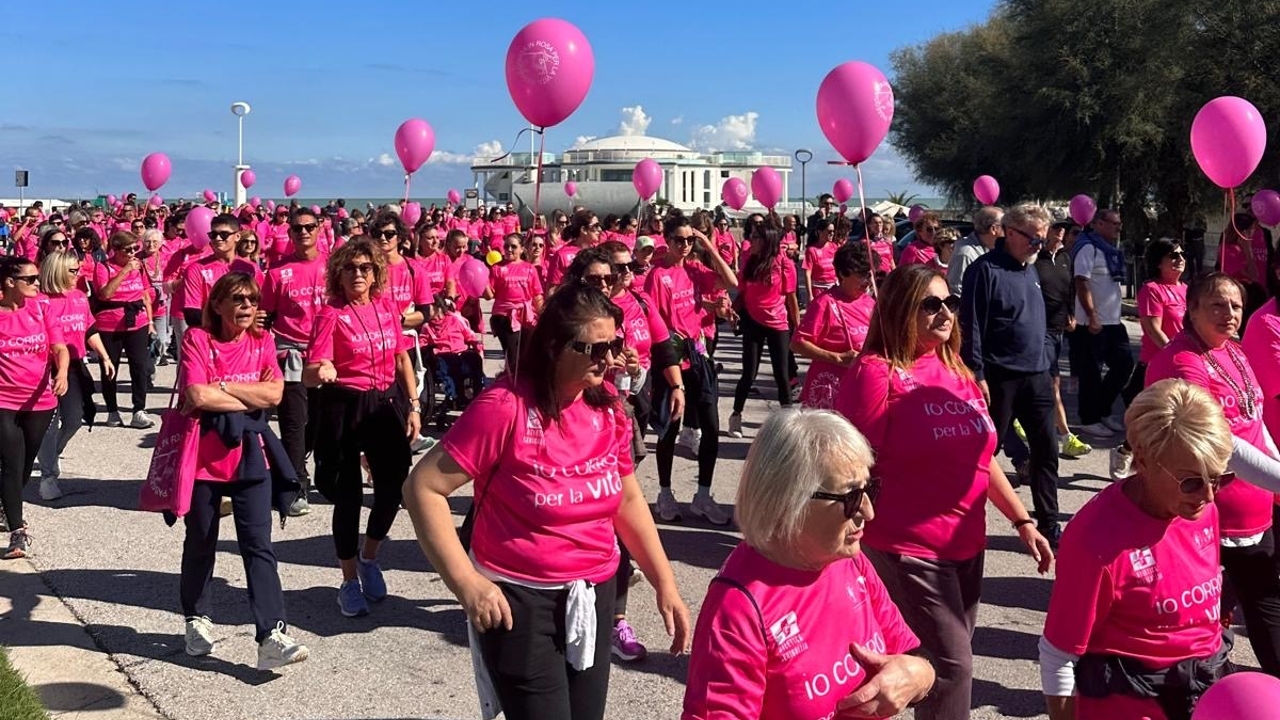 Passeggiata in rosa a Senigallia, edizione 2024 dell'evento promosso dalla Fidapa