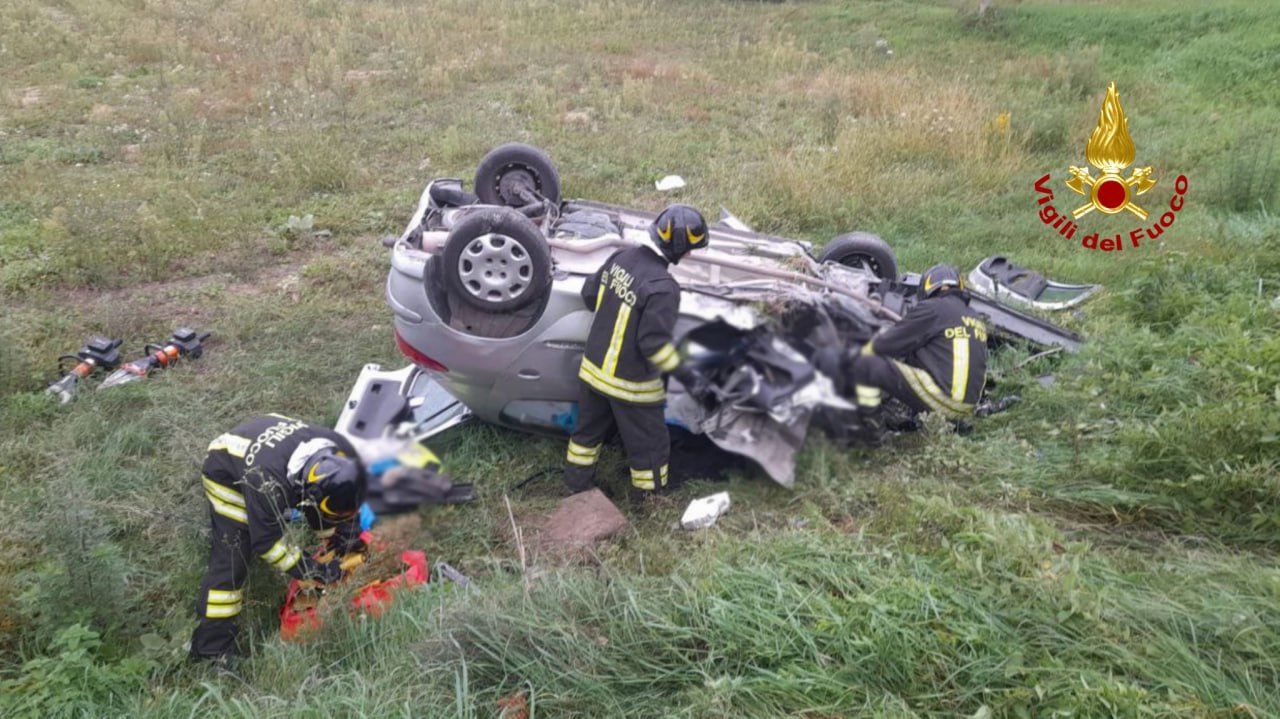 L'incidente stradale di Grottazzolina