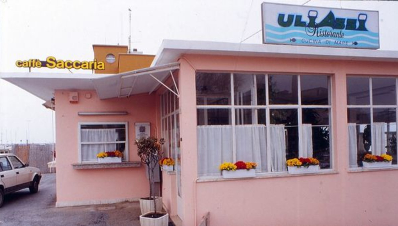 Il ristorante Uliassi, a Senigallia, nel 1990