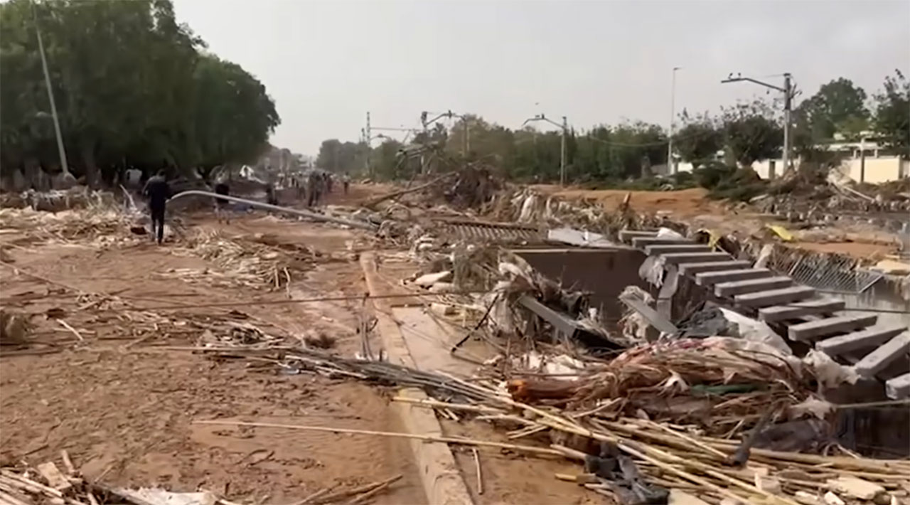 Valencia, alluvione