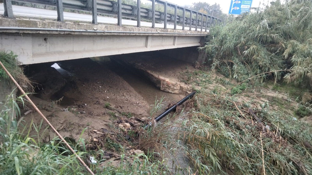 Torrente Aspio, pulitura