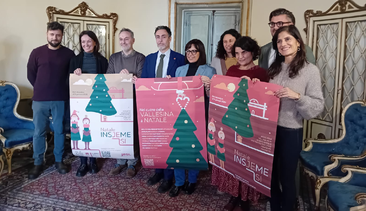 La presentazione delle iniziative di Natale a Jesi