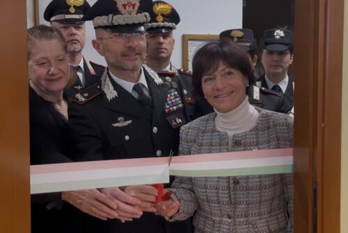 Carabinieri di Montemarciano, inaugurata la “Stanza tutta per sé”, per le donne vittime di violenza