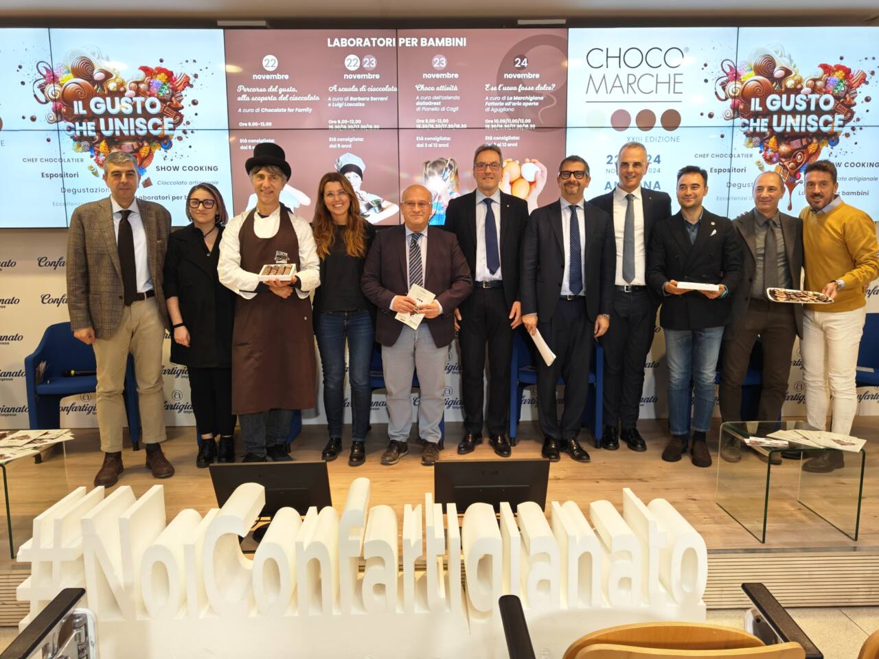 Ad Ancona arriva Choco Marche: 24 stand tra cioccolaterie e pasticcerie artigianali