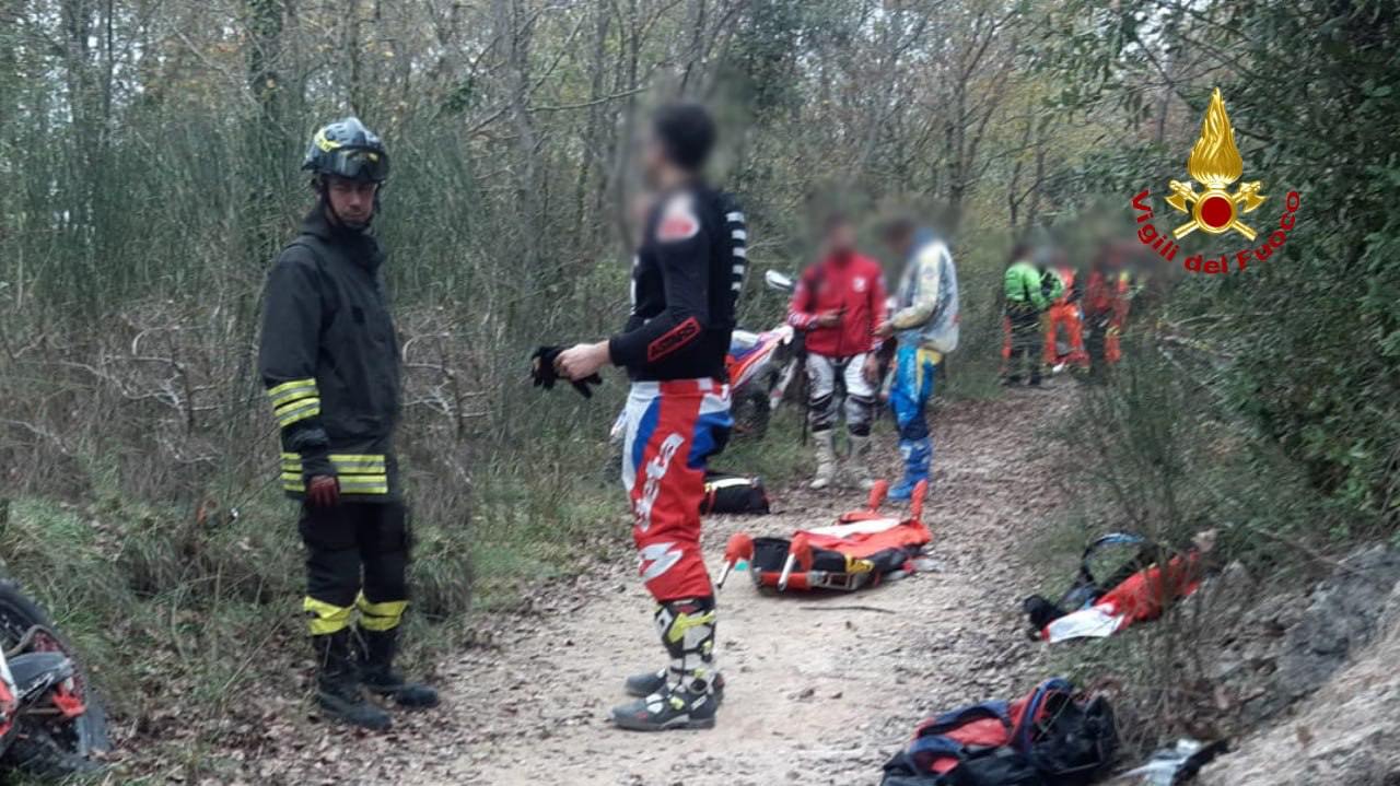 Cingoli, incidente in moto