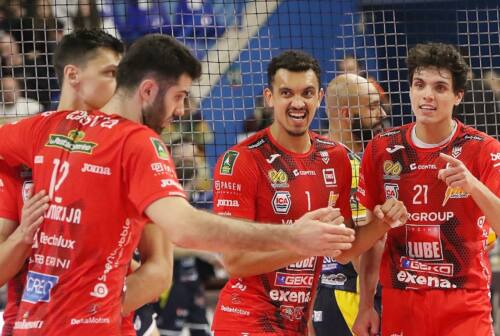 Pallavolo, la Cucine Lube chiude il girone di andata in casa