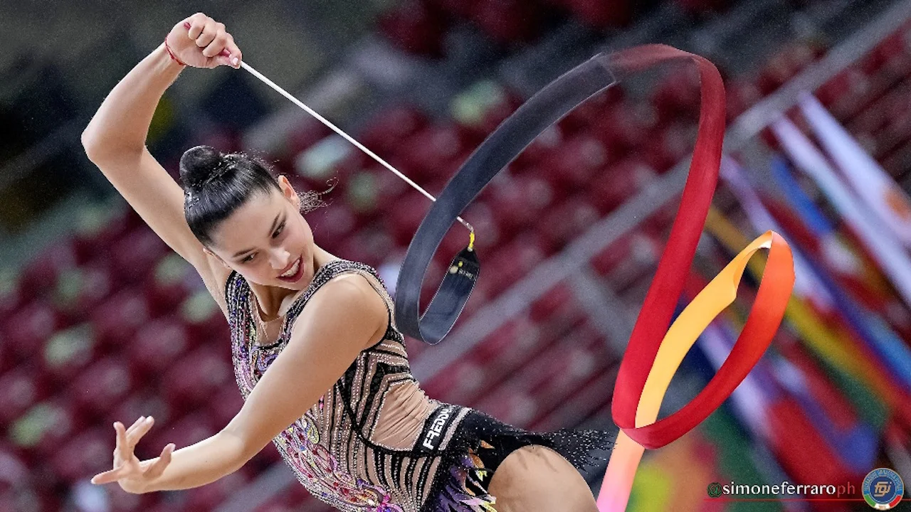 Milena Baldassarri, foto Simone Ferraro/Federginnastica