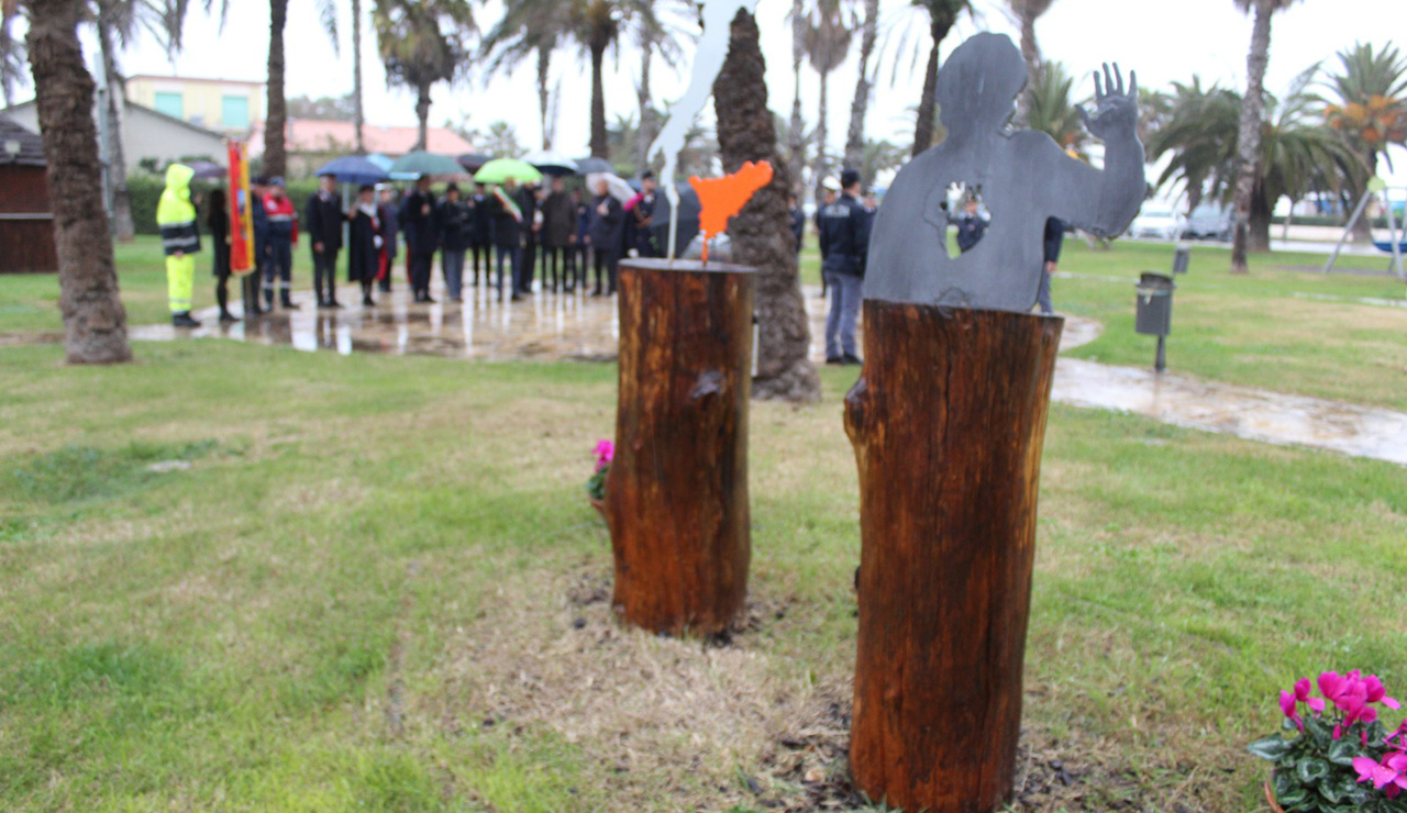 Civitanova Marche, cerimonia di commemorazione per l'agente Calogero Zucchetto, ucciso dalla mafia nel 1982 