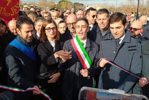 Jesi inaugura il nuovo ponte San Carlo