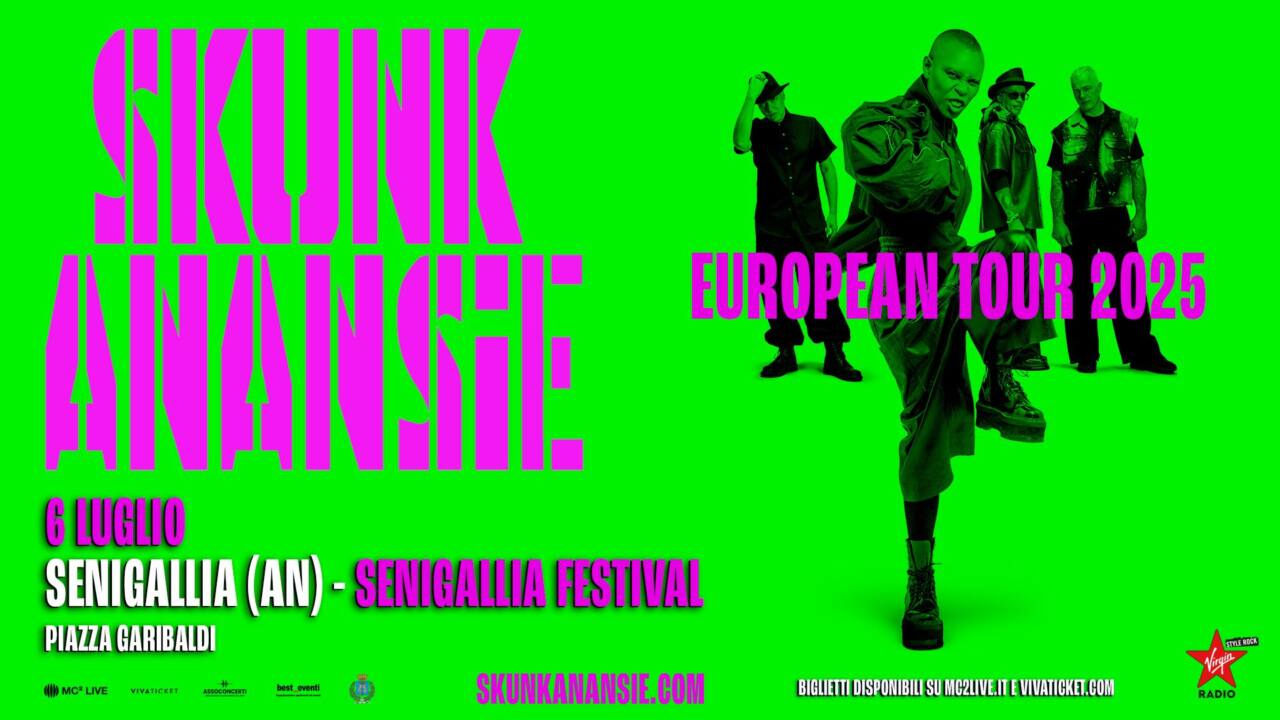 Skunk Anansie in concerto a Senigallia nel 2025