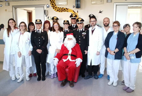 Senigallia, Natale col sorriso anche ai piccoli pazienti dell’ospedale