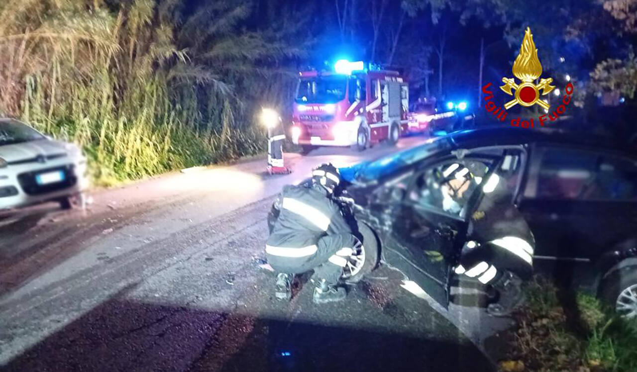 L'incidente in via Ancona ad Osimo